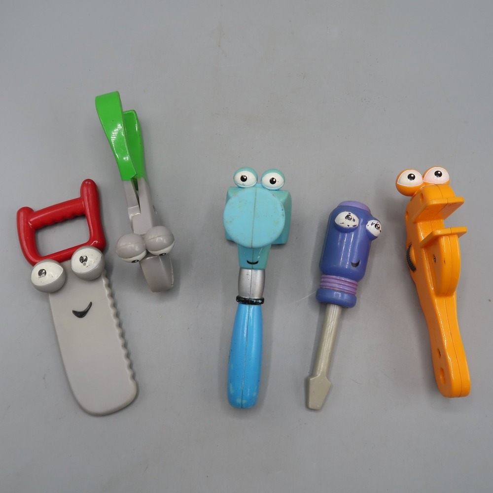 Mattel Handy Manny Tools for Singing Dancing Tool Set OF 5 Disney Jr. Toys 2007